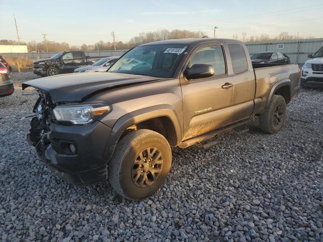 3TYRZ5CN5NT014292 - 2022 TOYOTA TACOMA ACCESS CAB GRAY photo 1
