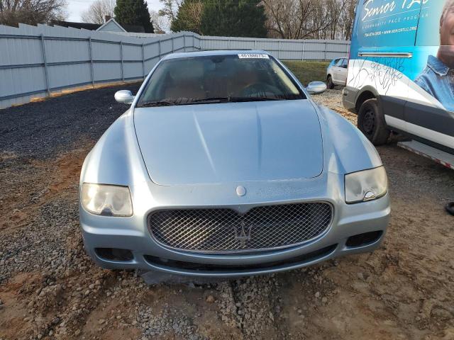 ZAMCE39A670027947 - 2007 MASERATI QUATTROPOR M139 BLUE photo 5