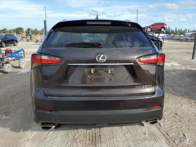 JTJYARBZ5F2007827 - 2015 LEXUS NX 200T BLACK photo 6