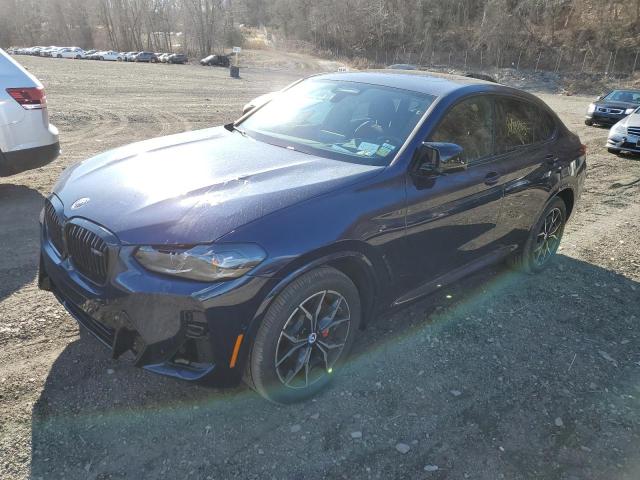 5UX43DT04P9P68421 - 2023 BMW X4 M40I BLUE photo 1