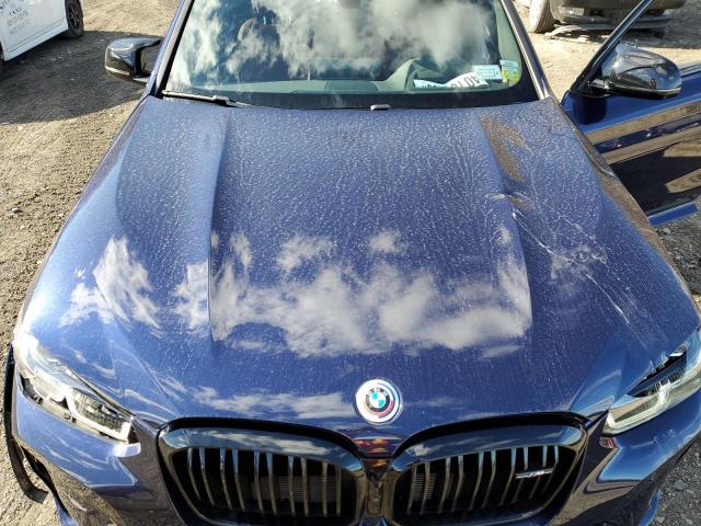 5UX43DT04P9P68421 - 2023 BMW X4 M40I BLUE photo 11