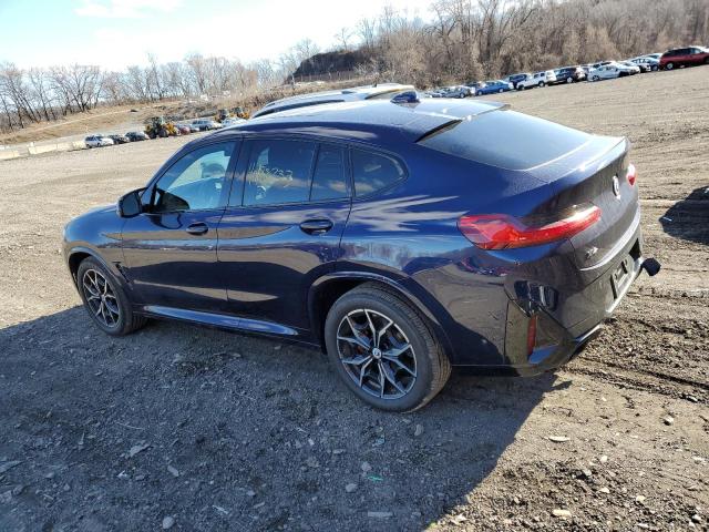 5UX43DT04P9P68421 - 2023 BMW X4 M40I BLUE photo 2