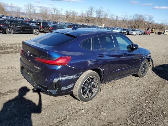 5UX43DT04P9P68421 - 2023 BMW X4 M40I BLUE photo 3