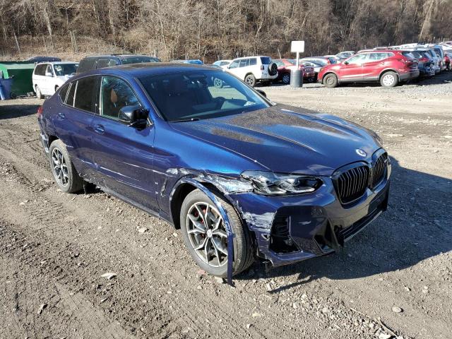5UX43DT04P9P68421 - 2023 BMW X4 M40I BLUE photo 4