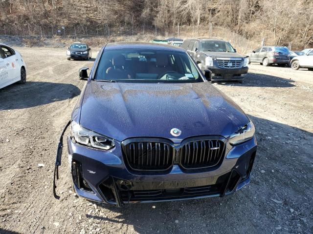 5UX43DT04P9P68421 - 2023 BMW X4 M40I BLUE photo 5