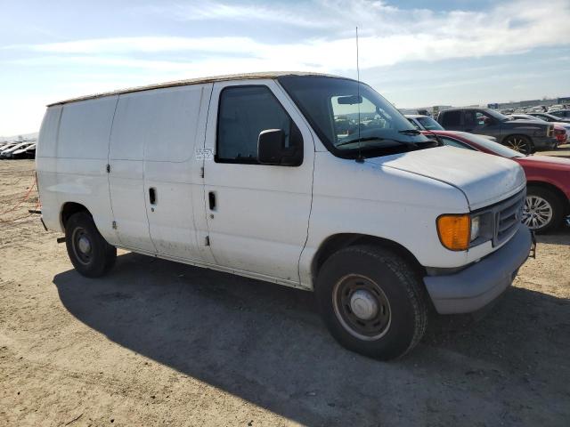 1FTRE14W76DA97924 - 2006 FORD ECONOLINE E150 VAN WHITE photo 4