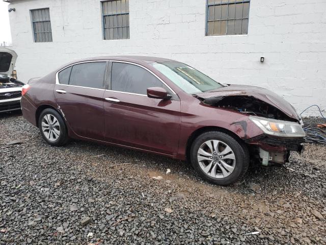 1HGCR2F37EA292264 - 2014 HONDA ACCORD LX MAROON photo 4