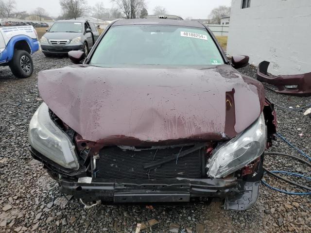 1HGCR2F37EA292264 - 2014 HONDA ACCORD LX MAROON photo 5