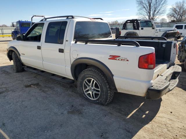 1GCDT13X44K134639 - 2004 CHEVROLET S TRUCK S10 BLACK photo 2