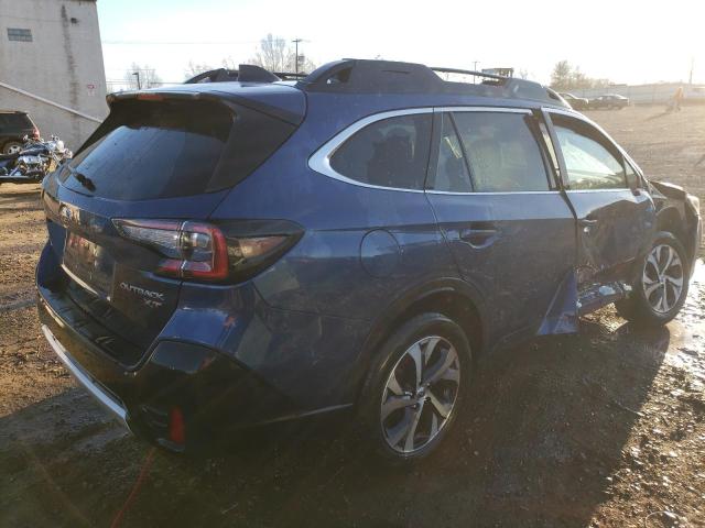 4S4BTGND3L3157945 - 2020 SUBARU OUTBACK LIMITED XT BLUE photo 3