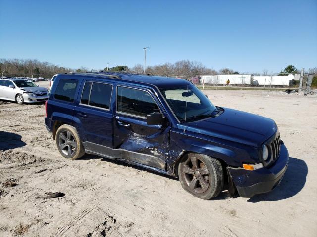 1C4NJPFA1ED600439 - 2014 JEEP PATRIOT LATITUDE BLUE photo 4