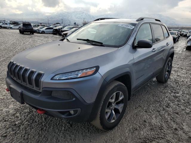 1C4PJMBS8FW785729 - 2015 JEEP CHEROKEE TRAILHAWK GRAY photo 1