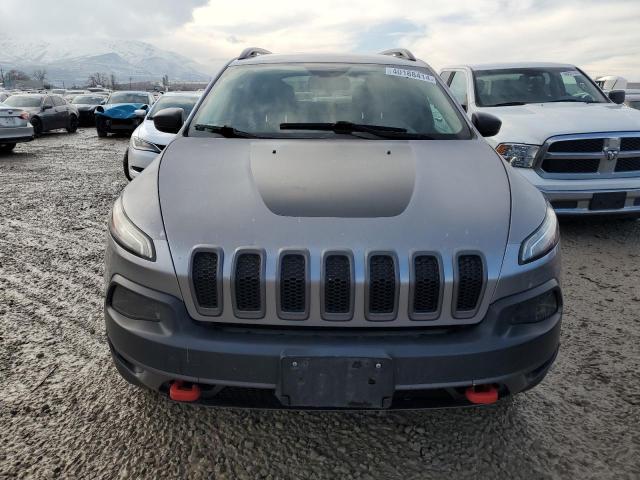 1C4PJMBS8FW785729 - 2015 JEEP CHEROKEE TRAILHAWK GRAY photo 5