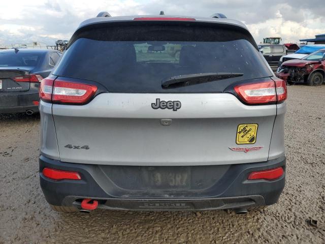 1C4PJMBS8FW785729 - 2015 JEEP CHEROKEE TRAILHAWK GRAY photo 6