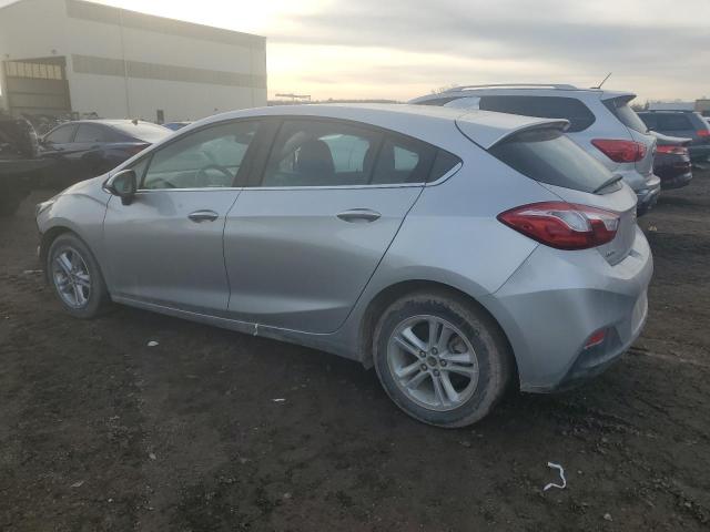 3G1BE6SM7JS560193 - 2018 CHEVROLET CRUZE LT SILVER photo 2