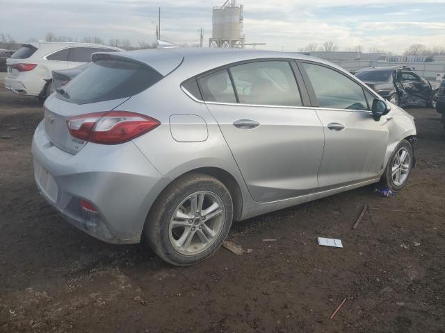 3G1BE6SM7JS560193 - 2018 CHEVROLET CRUZE LT SILVER photo 3