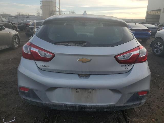 3G1BE6SM7JS560193 - 2018 CHEVROLET CRUZE LT SILVER photo 6