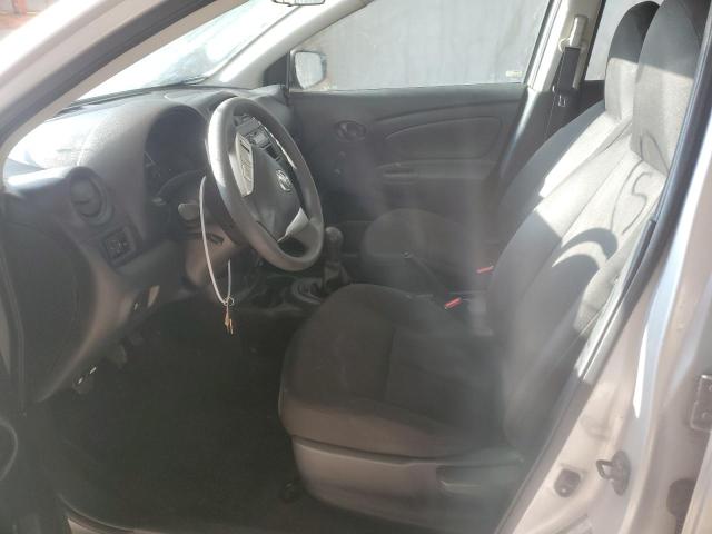 3N1CN7AP9HL851363 - 2017 NISSAN VERSA S SILVER photo 7