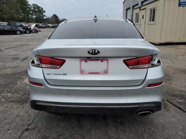 5XXGT4L39KG283809 - 2019 KIA OPTIMA LX SILVER photo 6