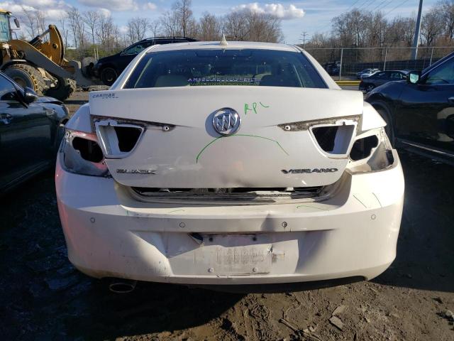 1G4PS5SK6D4169129 - 2013 BUICK VERANO WHITE photo 6