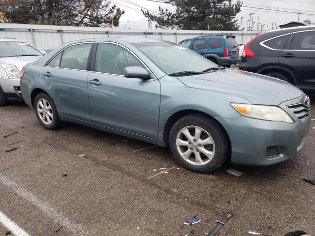 4T1BF3EK8BU645814 - 2011 TOYOTA CAMRY BASE TURQUOISE photo 4