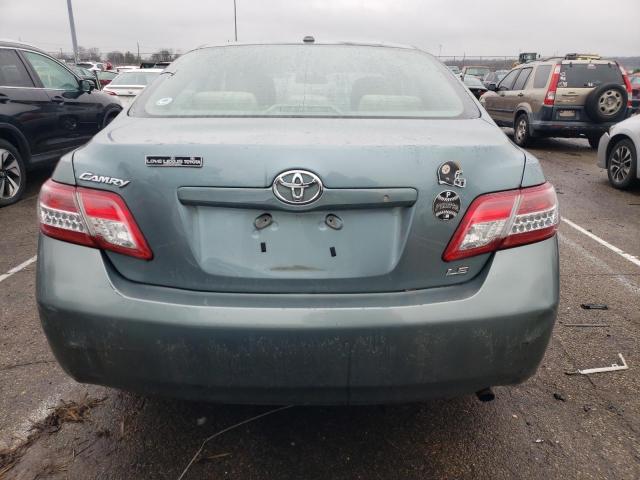 4T1BF3EK8BU645814 - 2011 TOYOTA CAMRY BASE TURQUOISE photo 6