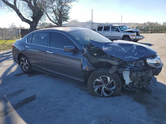 1HGCR2F30GA152933 - 2016 HONDA ACCORD LX GRAY photo 4