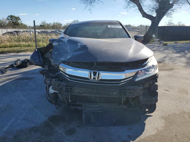 1HGCR2F30GA152933 - 2016 HONDA ACCORD LX GRAY photo 5