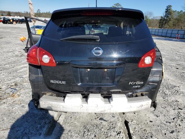 JN8AS5MV7AW132581 - 2010 NISSAN ROGUE S BLACK photo 6