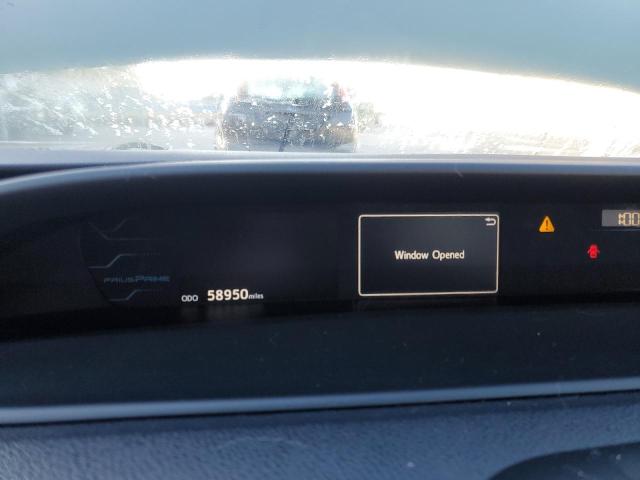 JTDKARFP1J3072842 - 2018 TOYOTA PRIUS PRIM 石墨色 照片 9