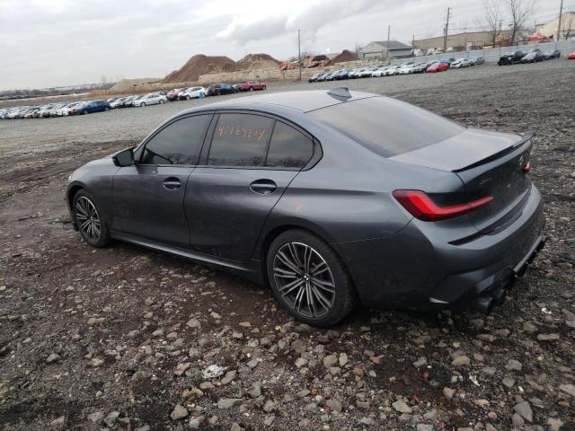 3MW5U9J01N8C76095 - 2022 BMW M340XI GRAY photo 2