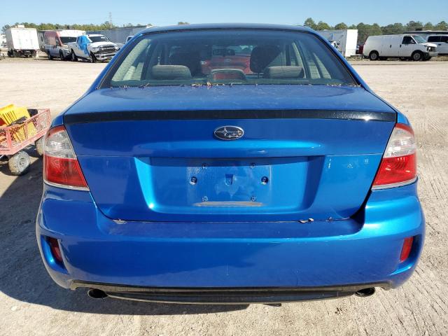 4S3BL616397217083 - 2009 SUBARU LEGACY 2.5I BLUE photo 6