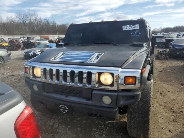 5GRGN23U55H115761 - 2005 HUMMER H2 BLACK photo 5