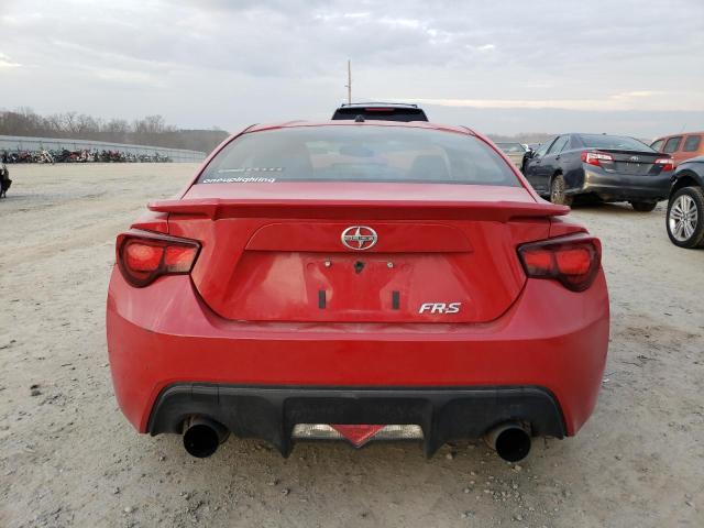 JF1ZNAA10D2711316 - 2013 TOYOTA SCION FR-S RED photo 6