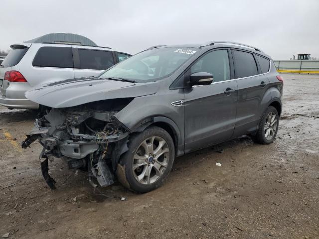 1FMCU0J91FUA46593 - 2015 FORD ESCAPE TITANIUM GRAY photo 1