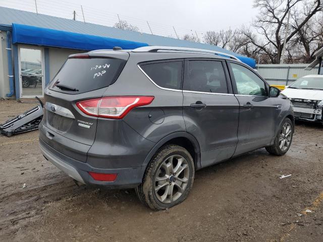 1FMCU0J91FUA46593 - 2015 FORD ESCAPE TITANIUM GRAY photo 3