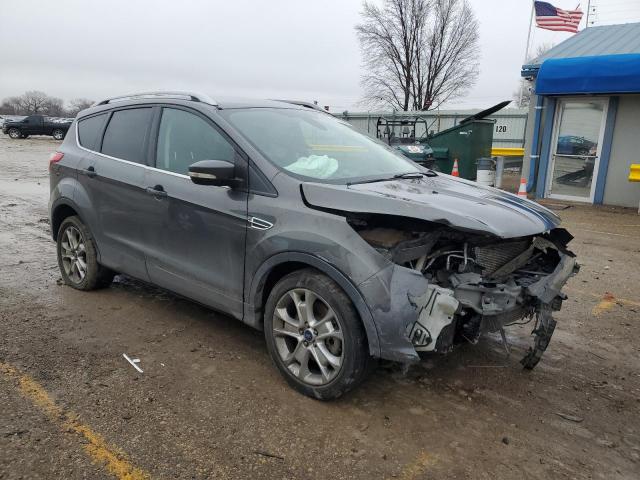 1FMCU0J91FUA46593 - 2015 FORD ESCAPE TITANIUM GRAY photo 4