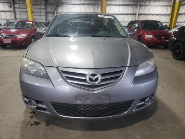 JM1BK323961505467 - 2006 MAZDA MAZDA 3 S SILVER photo 5