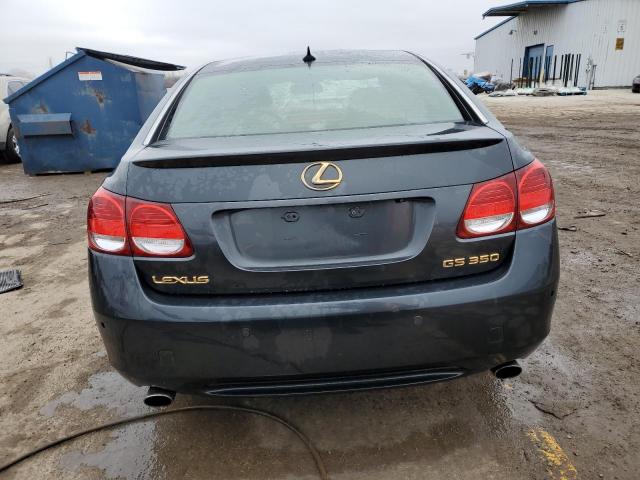 JTHBE96S370018461 - 2007 LEXUS GS 350 GRAY photo 6