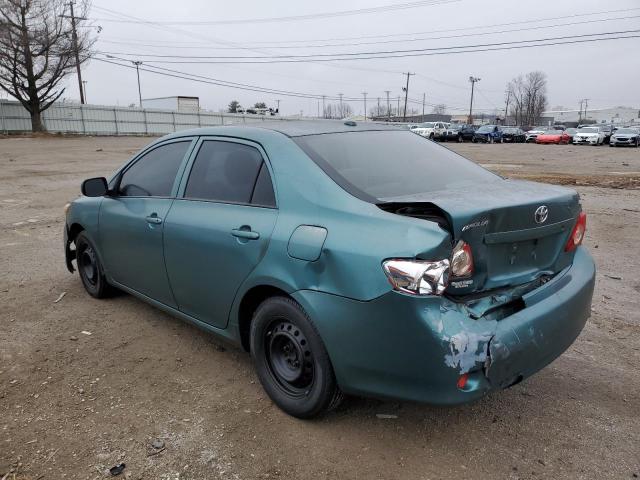 JTDBL40E19J022325 - 2009 TOYOTA COROLLA BASE TEAL photo 2