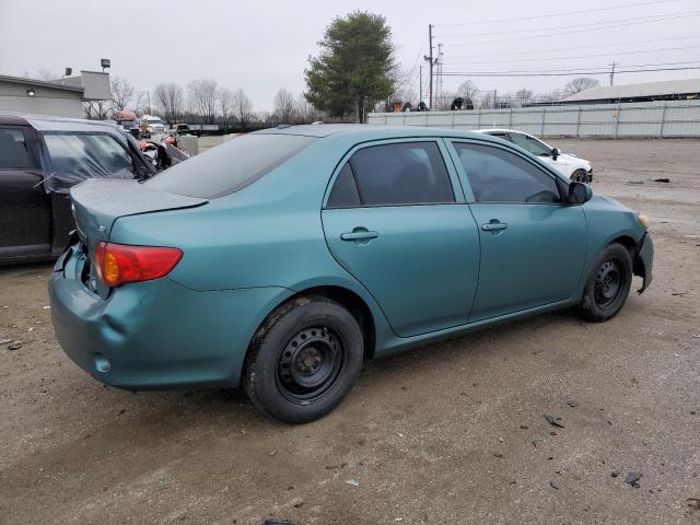 JTDBL40E19J022325 - 2009 TOYOTA COROLLA BASE TEAL photo 3