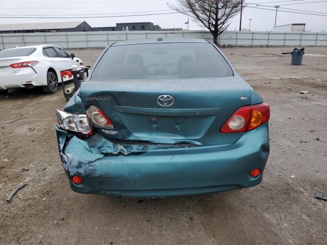 JTDBL40E19J022325 - 2009 TOYOTA COROLLA BASE TEAL photo 6