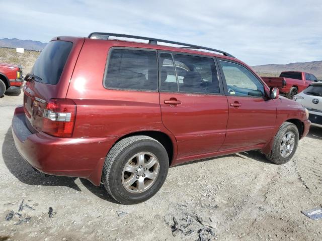 JTEDP21A160119597 - 2006 TOYOTA HIGHLANDER LIMITED RED photo 3