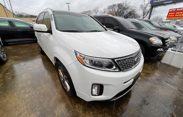 5XYKWDA75EG487627 - 2014 KIA SORENTO SX WHITE photo 1