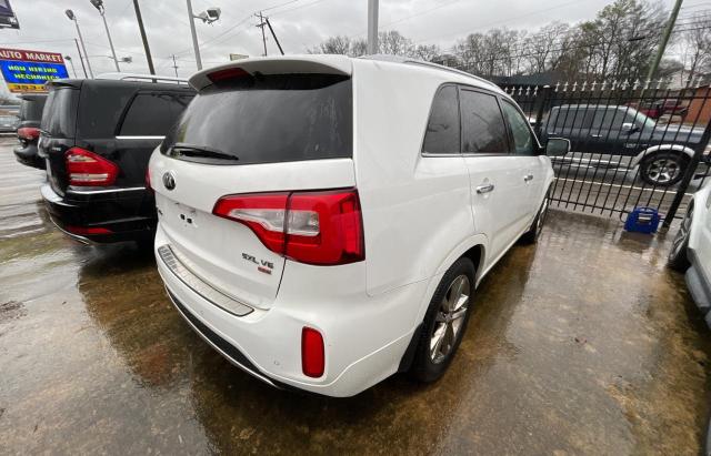 5XYKWDA75EG487627 - 2014 KIA SORENTO SX WHITE photo 4