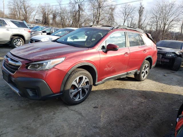 4S4BTANC4L3139801 - 2020 SUBARU OUTBACK LIMITED BURGUNDY photo 1