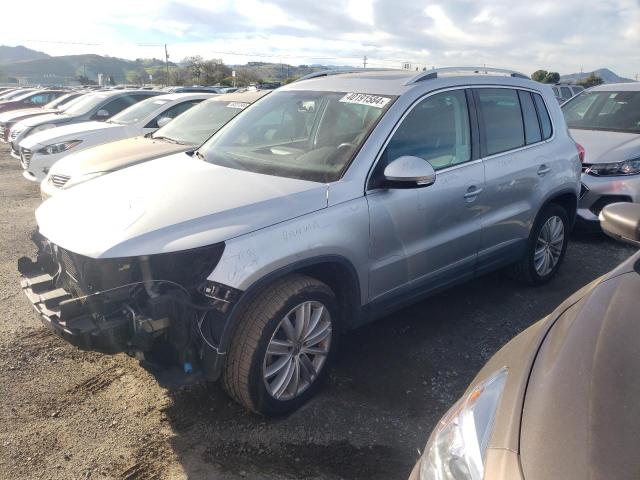 WVGBV3AX6DW621202 - 2013 VOLKSWAGEN TIGUAN S SILVER photo 1