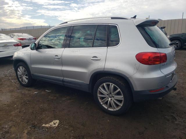 WVGBV3AX6DW621202 - 2013 VOLKSWAGEN TIGUAN S SILVER photo 2