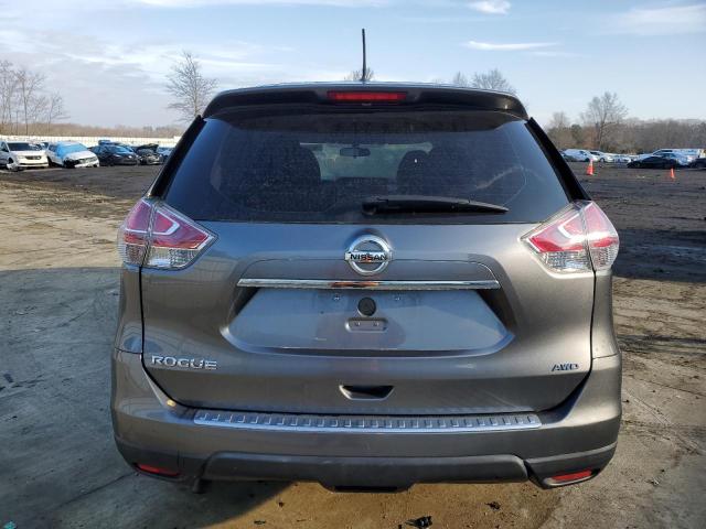 5N1AT2MV3GC843322 - 2016 NISSAN ROGUE S GRAY photo 6