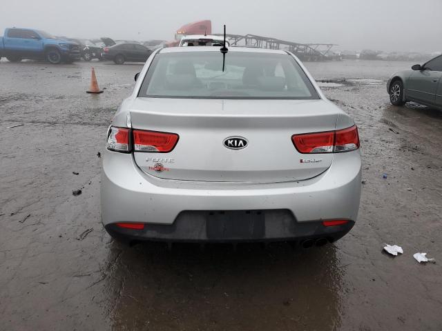 KNAFW6A35B5353891 - 2011 KIA FORTE SX SILVER photo 6